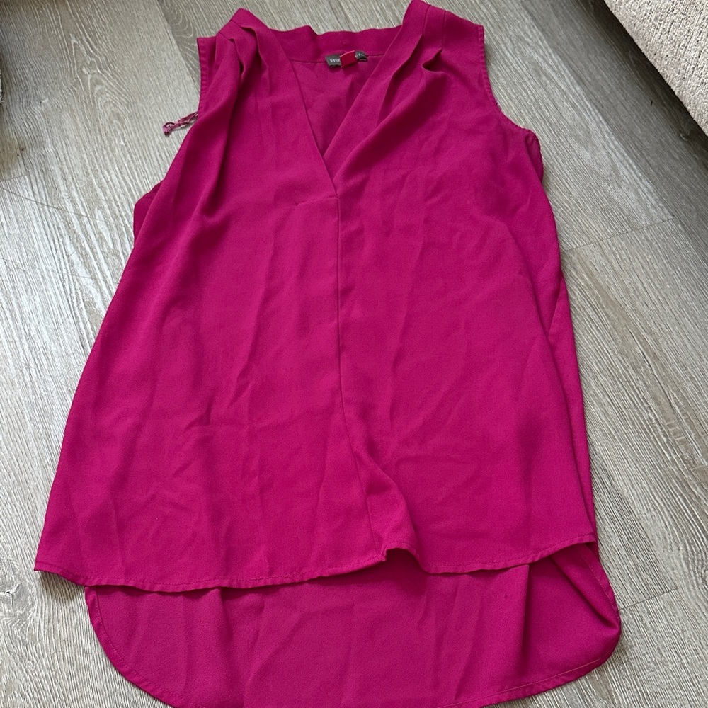 Sleeveless Pink Women's Top